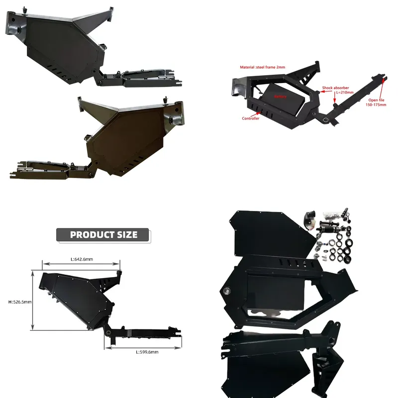 8000W Stealth Bomber Ebike - Cadre de vélo électrique Enduro Stealth