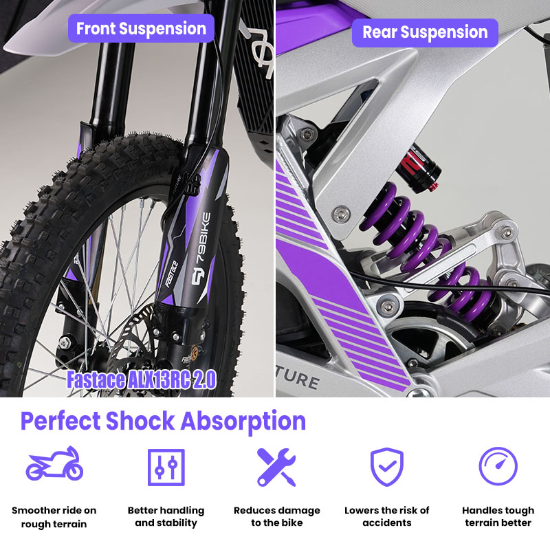 Moto électrique 79 Bike 72V 35 - 72V 12000W Electric Dirt Bike avis et prix
