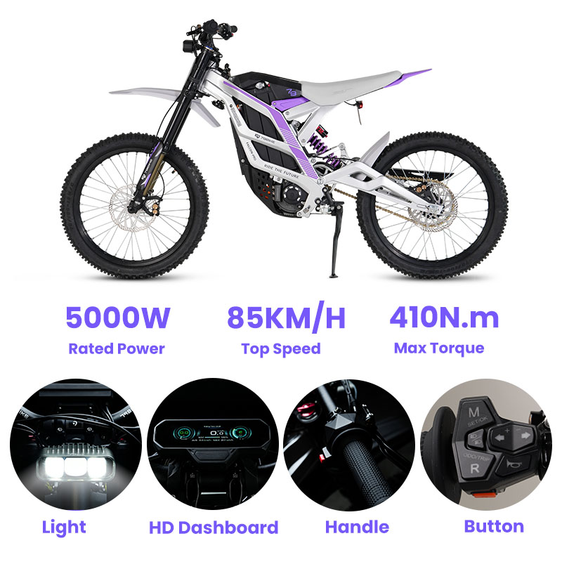 Moto électrique 79 Bike 72V 35 - 72V 12000W Electric Dirt Bike avis et prix