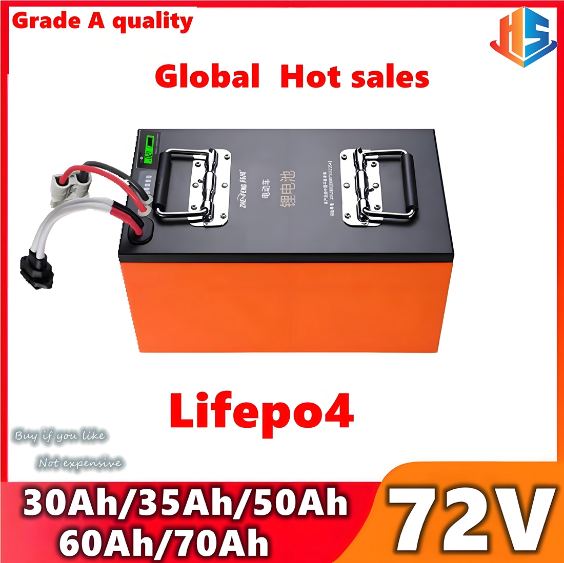 Batterie Lifepo4 72V 50Ah 60AH - 72V 60Ah Lifepo4 Battery Pack avis et prix