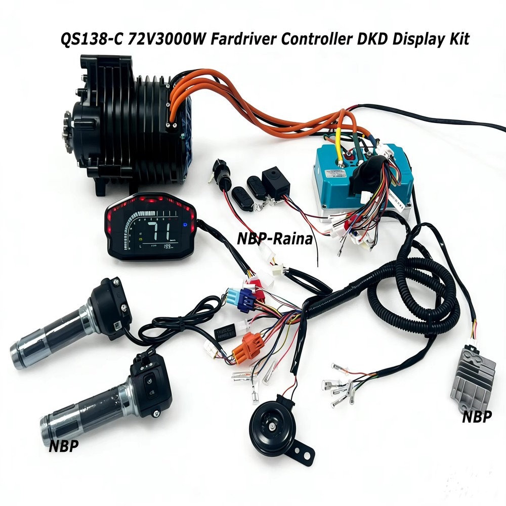 Kit moteur central 72V 3000W,  - Mid Drive Motor Kit 72V 3000W avis et prix