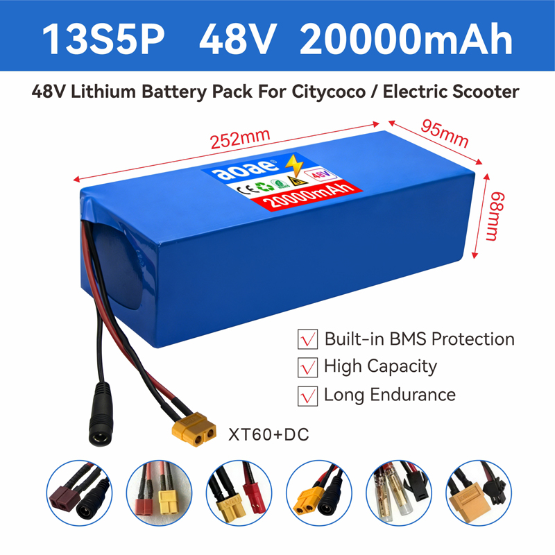 Batterie de scooter électrique - 60V 30Ah Electric Scooter Battery avis et prix